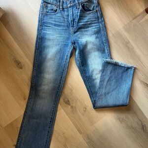 Madewell 10” High Riser Demi Boot Jeans